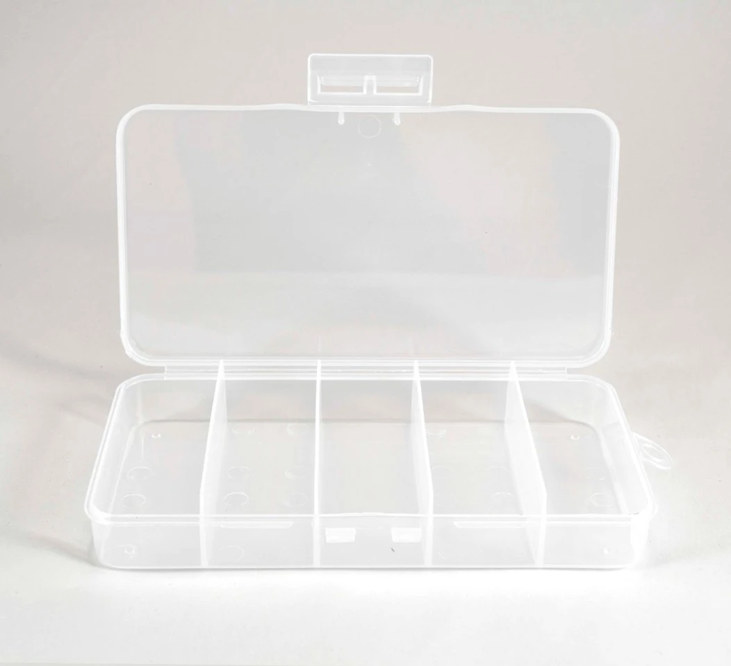 Badger Creek’s Clear Streamer/Bass Bug/Saltwater 5 Compartment Box 4 Badger Creek’s Clear Streamer/Bass Bug/Saltwater 5 Compartment Box - Image 2