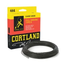Cortland 444 Full Sinking Type 6 Flyline ( AKA Maine/Rangely Trolling / Tandem Brook Trout Flyline )