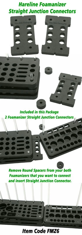 Hareline Straight Foamanizer Junction 2 Pack 7 Hareline Straight Foamanizer Junction 2 Pack - Image 5