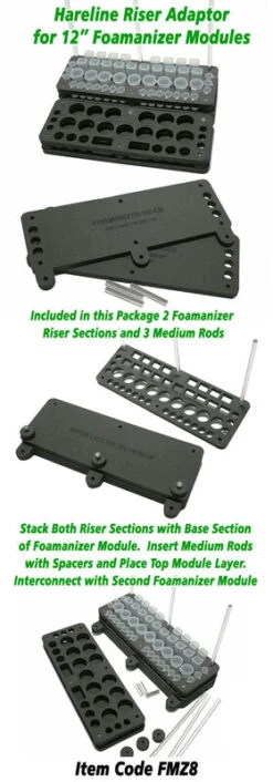 Hareline Foamanizer Adapter -Fly Fishing Equipment Shop FMZ8insertCard