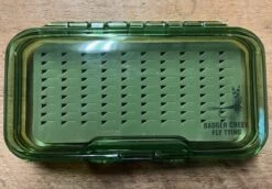Badger Creek’s Gasket Box With Push Button Latch 8 Badger Creek’s Gasket Box With Push Button Latch -Fly Fishing Equipment Shop IMG 6492