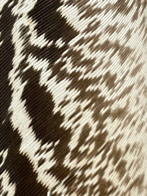 Badger Creek Mottled Zebra Turkey Quill ( Medium Size ) 4 Badger Creek Mottled Zebra Turkey Quill ( Medium Size ) - Image 2