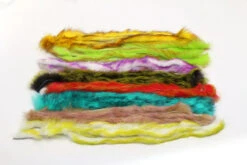 Hareline Poly Chrome Rabbit Strips