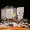 Hareline Premium Fly Tying Materials Kit With Premium Tool Set