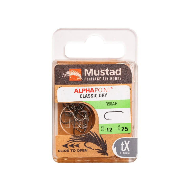 Mustad Heritage R50 94840 Standard DE, Dry Fly Hook 4 Mustad Heritage R50 94840 Standard DE, Dry Fly Hook - Image 2