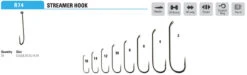 Mustad Heritage R74 9672 Streamer Hook, 2XH, 4XL, DE 8 Mustad Heritage R74 9672 Streamer Hook, 2XH, 4XL, DE -Fly Fishing Equipment Shop R74b