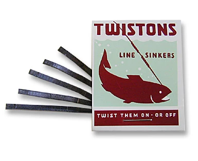 Twist On Lead Strips ( AKA Flat Lead Fly Tying Strips ) 3 Twist On Lead Strips ( AKA Flat Lead Fly Tying Strips )
