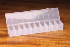 Hareline 10 Compartment Hook Or Bead Ribbed Box