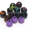 Hareline Crackle Tungsten Beads ( SLOTTED ) 1 Hareline Crackle Tungsten Beads ( SLOTTED ) -Fly Fishing Equipment Shop crb1 1
