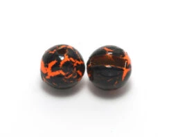 Hareline Crackle Tungsten Beads ( NON SLOTTED ) 12 Hareline Crackle Tungsten Beads ( NON SLOTTED ) -Fly Fishing Equipment Shop crb5