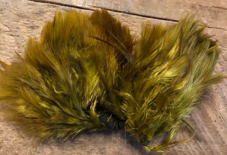 Dyed Genetic Soft Hackle Patch 5 Dyed Genetic Soft Hackle Patch - Image 3