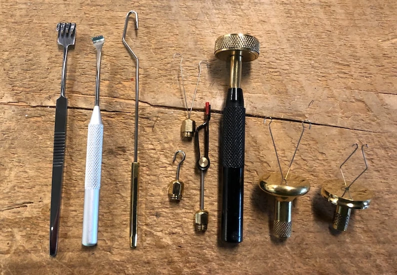 Badger Creek Dubbing Tools: Turbo Dubber, Dubbing Spinners, Dubbing Rakes And Bird’s Dubbing Tool 3 Badger Creek Dubbing Tools: Turbo Dubber, Dubbing Spinners, Dubbing Rakes And Bird’s Dubbing Tool