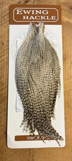 Ewing Variant Rooster Capes: Cree, Badger, Barred Dun 4 Ewing Variant Rooster Capes: Cree, Badger, Barred Dun - Image 2