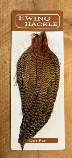 Ewing Variant Rooster Capes: Cree, Badger, Barred Dun