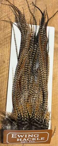 Ewing Variant Rooster Saddles: Cree, Badger, Barred Dun