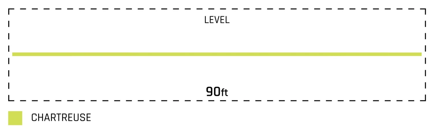 Cortland Chartreuse Level Braided Core Euro Nymph Flyline 4 Cortland Chartreuse Level Braided Core Euro Nymph Flyline - Image 2