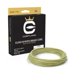 Cortland Euro Nymph Fly Line , Sage Green Level Or Double Taper.