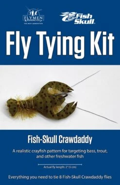 Fish Skull/ Flymen Crayfish Fly Tying Kit