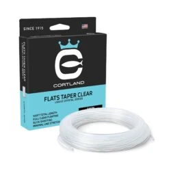 Cortland Liquid Crystal Series Flats Taper, Clear Weight Forward Floating Line