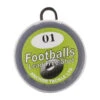Anchor Lead Free Football Shaped Split Shot Single Packs ( Non-Toxic; Legal In NY State ) 2 Anchor Lead Free Football Shaped Split Shot Single Packs ( Non-Toxic; Legal In NY State ) -Fly Fishing Equipment Shop football