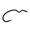 Gamakatsu C16B Crippled Emerger Hook 2 Gamakatsu C16B Crippled Emerger Hook -Fly Fishing Equipment Shop gc16b