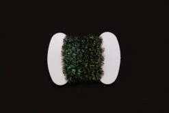 Glimmer Pearl Chenille Medium Dyed Peacock Or Olive Brown