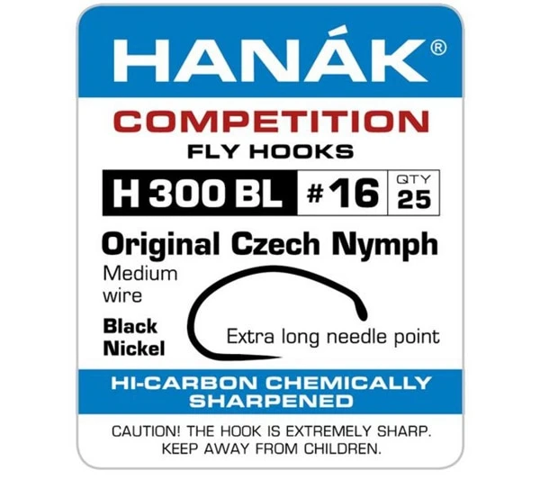 Hanak H300 BL Original Czech Nymph Hook