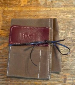 HMH Waxed Cotton Fly Tyer’s Tool Wallet / Tool Roll