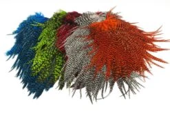 Hareline Saltwater Grizzly Saddle Dyed And Natural