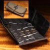 Roll Up Tying Tool Wallet ( Artist Tool Roll Up ) 1 Roll Up Tying Tool Wallet ( Artist Tool Roll Up ) -Fly Fishing Equipment Shop hwall