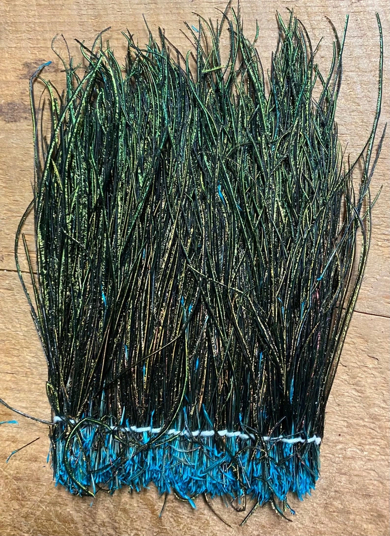 Badger Creek Jumbo ( & Standard ) Strung Peacock Herl 9 Badger Creek Jumbo ( & Standard ) Strung Peacock Herl - Image 7