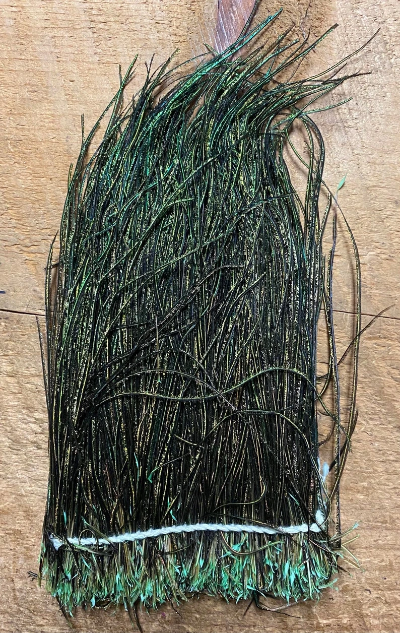Badger Creek Jumbo ( & Standard ) Strung Peacock Herl 12 Badger Creek Jumbo ( & Standard ) Strung Peacock Herl - Image 10