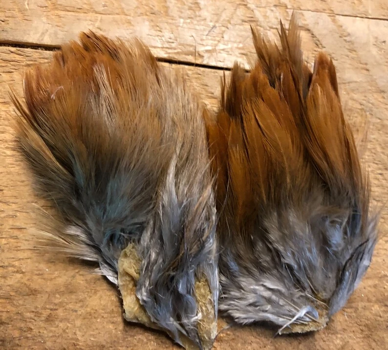 Natural Genetic Soft Hackle Patch 5 Natural Genetic Soft Hackle Patch - Image 3