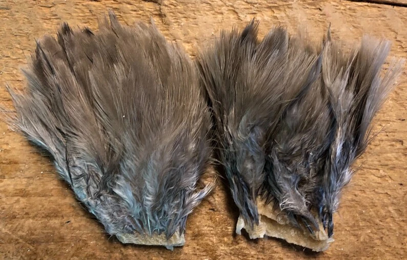 Natural Genetic Soft Hackle Patch 7 Natural Genetic Soft Hackle Patch - Image 5