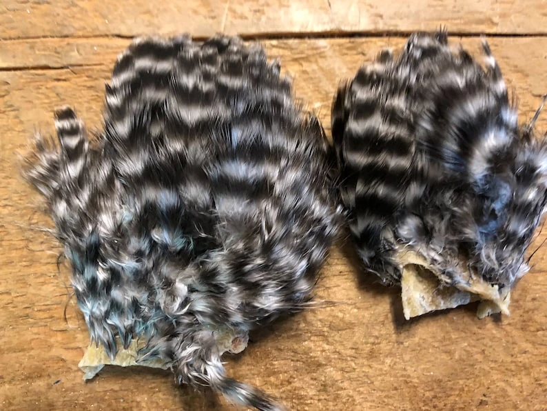 Natural Genetic Soft Hackle Patch 8 Natural Genetic Soft Hackle Patch - Image 6