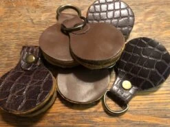 Badger Creek Leather Backed Amadou Patch With D Ring Mount