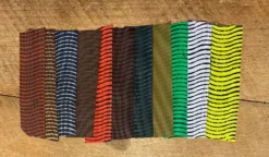 Badger Creek’s Medium Barred Round Rubber Legs