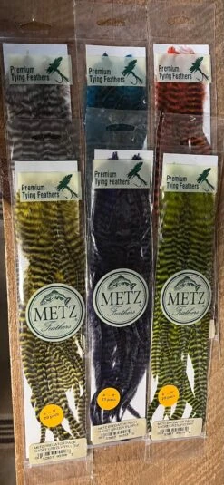 Metz Predator Packs: Dyed Grizzly Schlappen