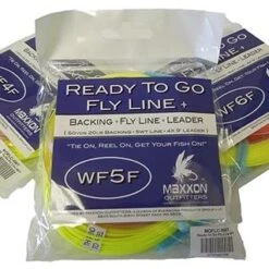 Maxxon Outfitters Ready To Go Flyline Plus ( Flyline-Backing-Leader ) Kit