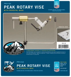 Peak Rotatory Vise With Pedestal Base 13 Peak Rotatory Vise With Pedestal Base -Fly Fishing Equipment Shop peak5