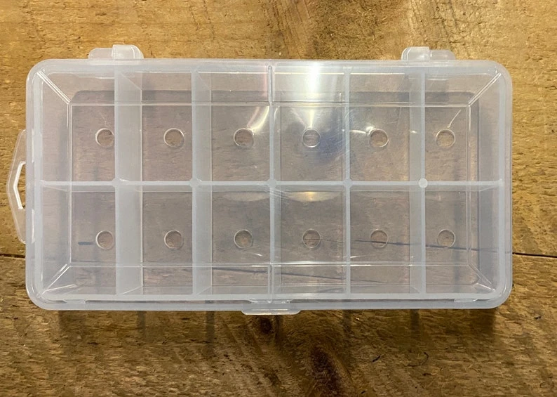 Wapsi Empty Dubbing Boxes 3 Wapsi Empty Dubbing Boxes