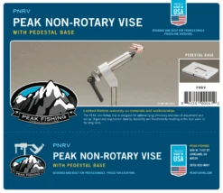 Peak Non Rotatory Vise With Pedestal Base 15 Peak Non Rotatory Vise With Pedestal Base -Fly Fishing Equipment Shop pstnd6