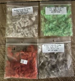 Jumbo CDC Puffs ( Trout Hunter Style )