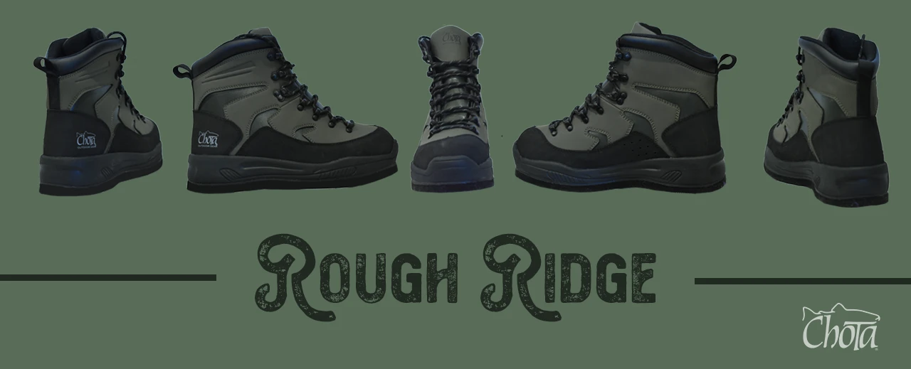 Chota Rough Ridge Rubber Sole Wading Shoe 7 Chota Rough Ridge Rubber Sole Wading Shoe - Image 5