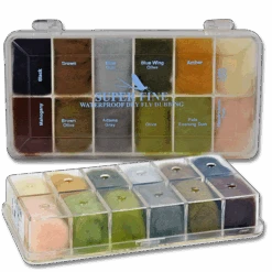 Wapsi Super Fine Dry Fly Assortment-Dispenser