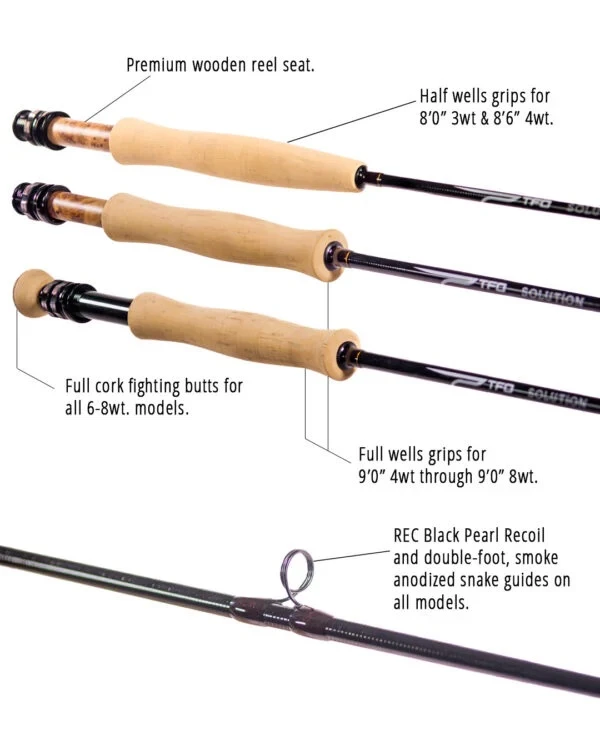 Temple Fork Solution Fly Rod 4 Temple Fork Solution Fly Rod - Image 2