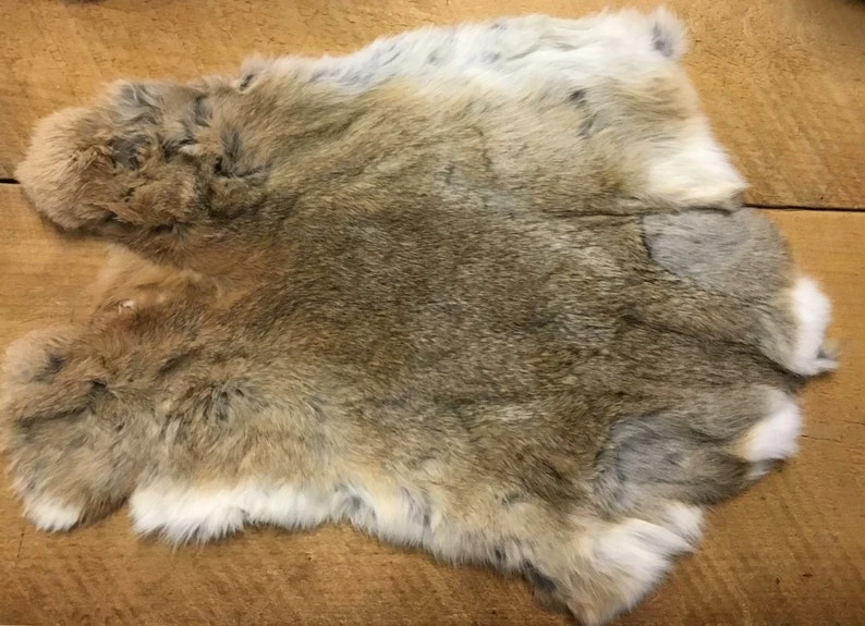 Wapsi Soft Tanned Full Rabbit Pelts 3 Wapsi Soft Tanned Full Rabbit Pelts