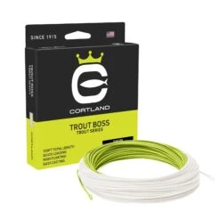 Cortland Trout Boss Weight Forward Chartreuse/White