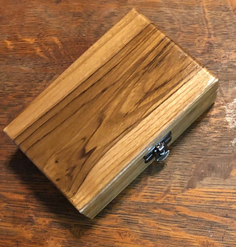 Badger Creek’s Handmade Indian Teak Fly Box 4 Badger Creek’s Handmade Indian Teak Fly Box - Image 2