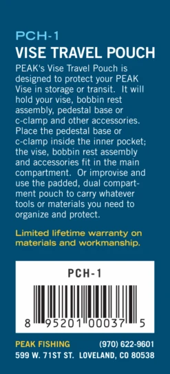 Peak Vise Travel Pouch 9 Peak Vise Travel Pouch -Fly Fishing Equipment Shop toolp4